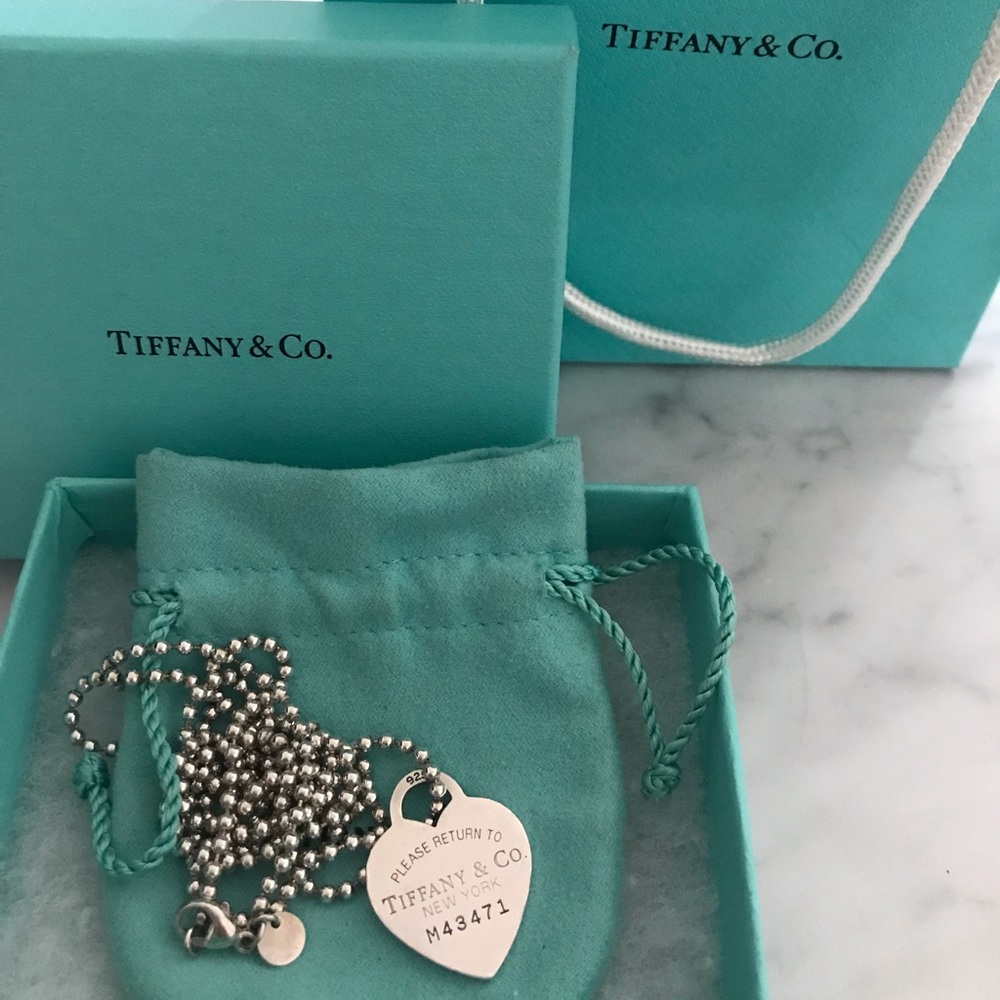 Tiffany & Co. Heart Tag Necklace